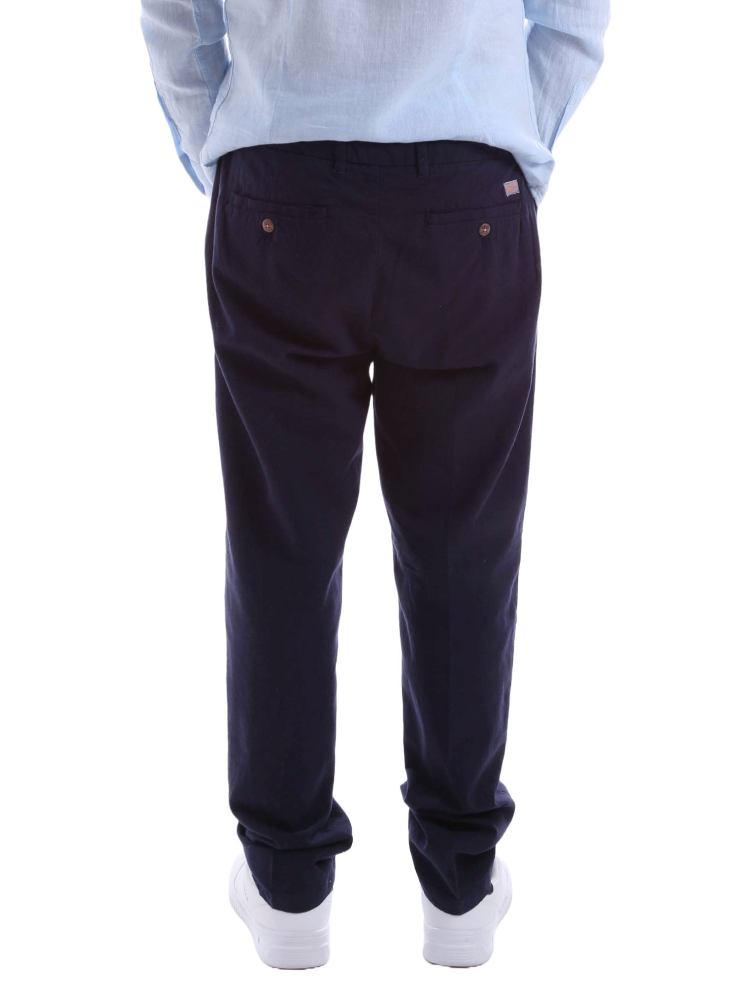 Pantaloni Blu Yes-zee