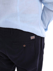 Pantaloni Blu Yes-zee