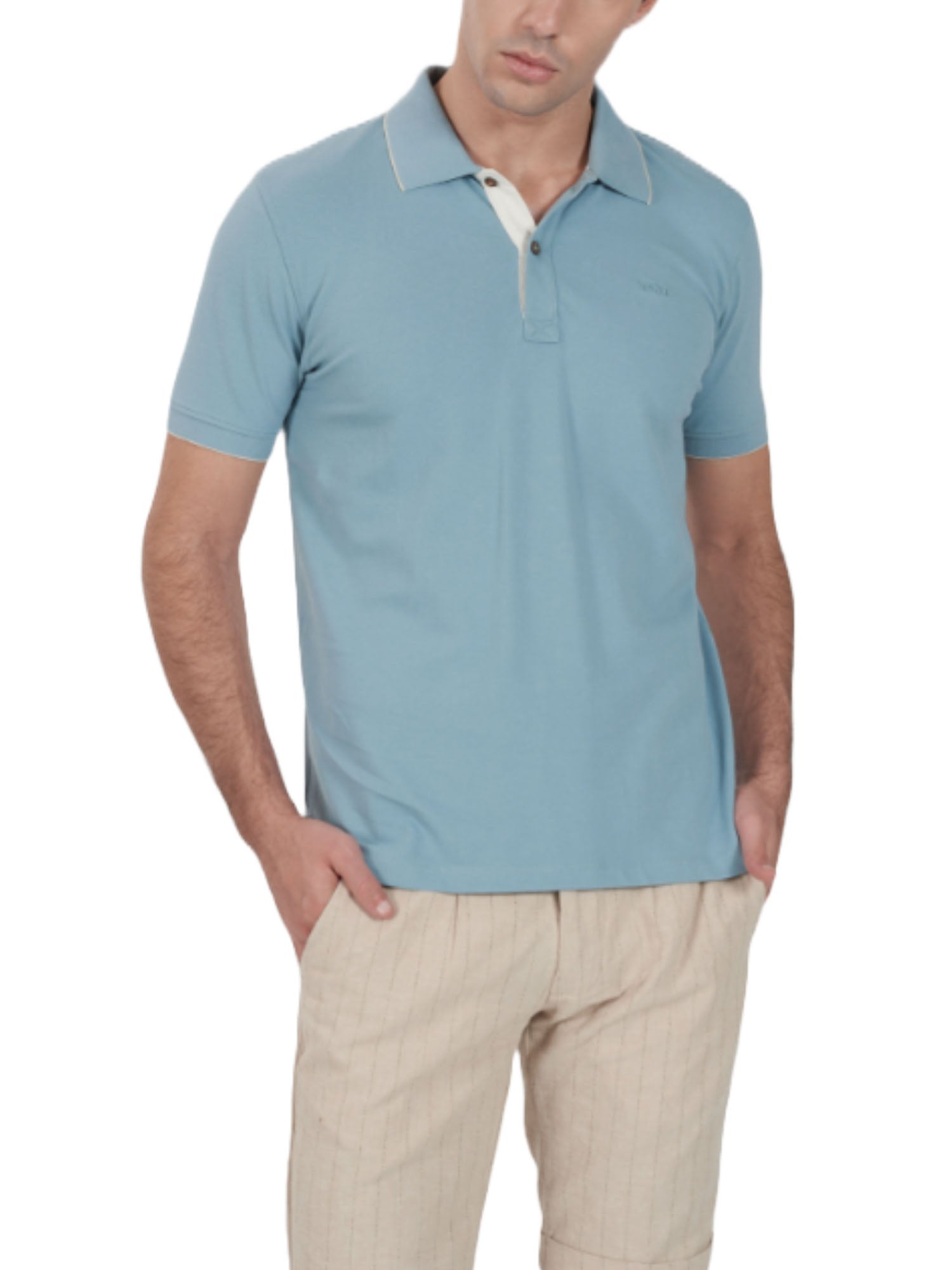 Polo Celeste Yes-zee