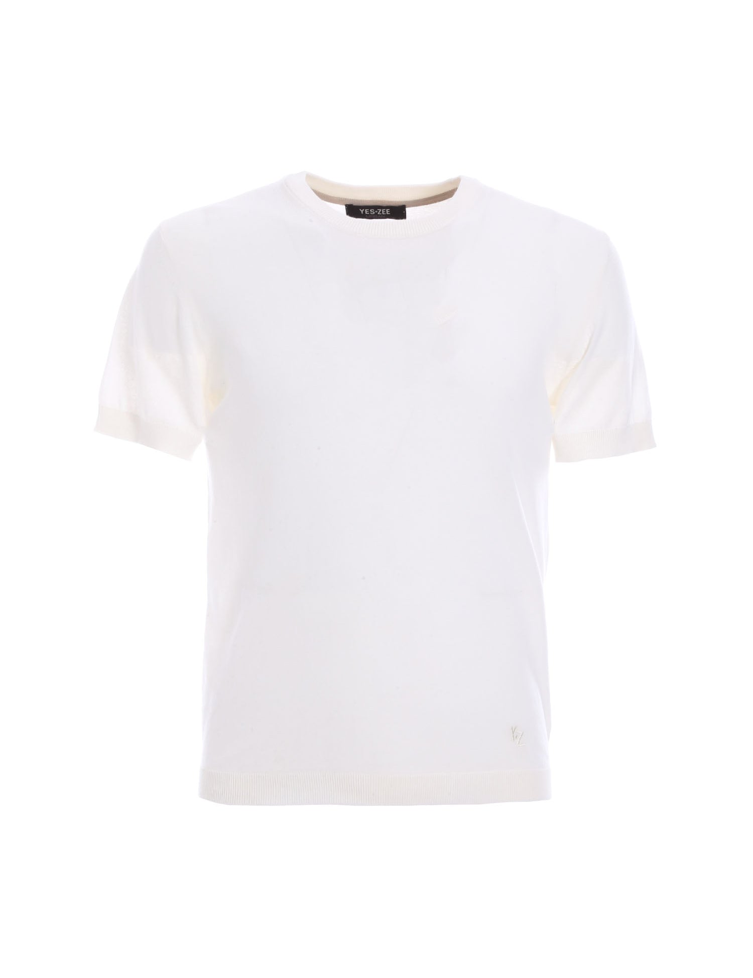 T-shirt Bianco Yes-zee
