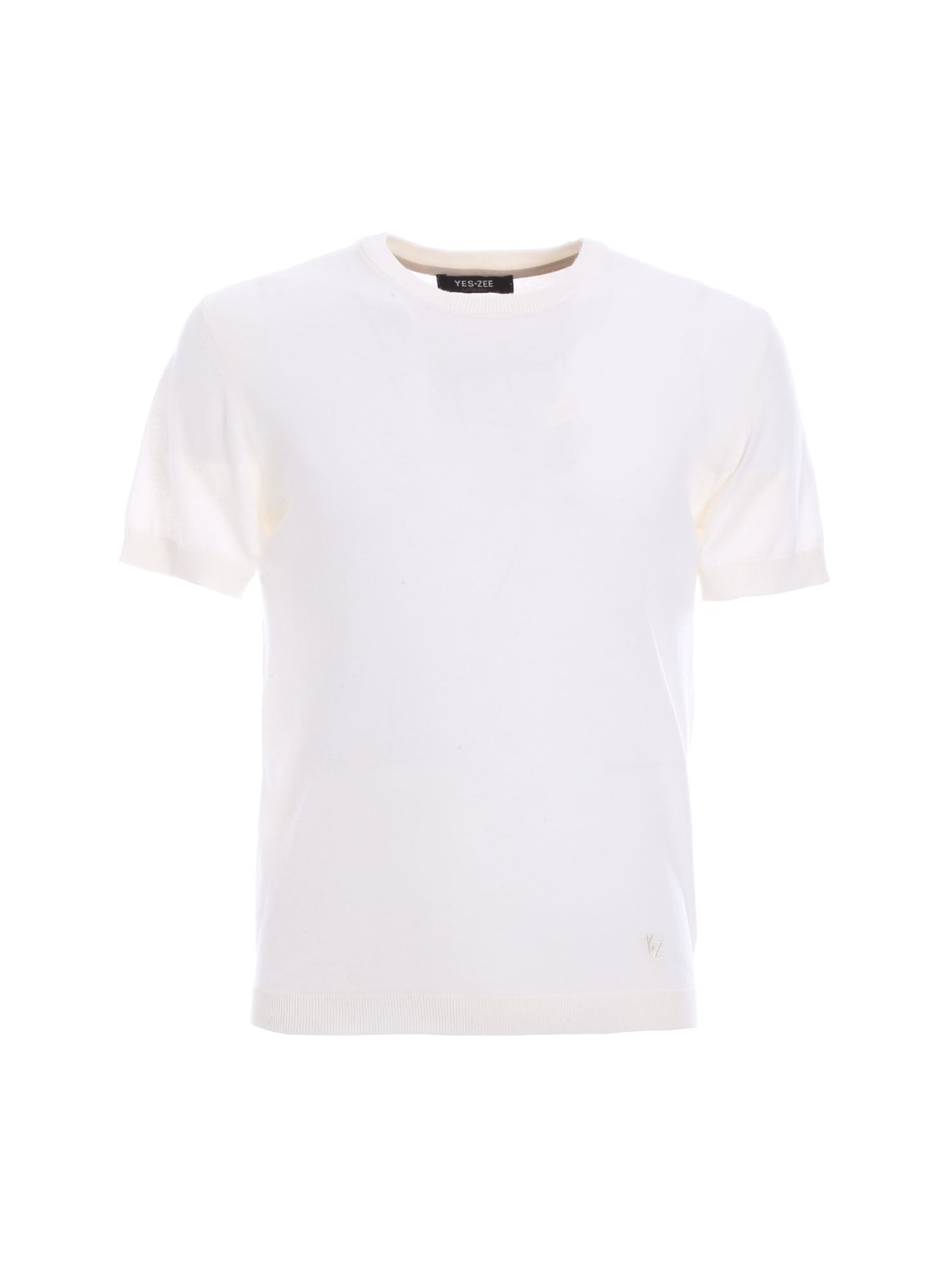 T-shirt Bianco Yes-zee