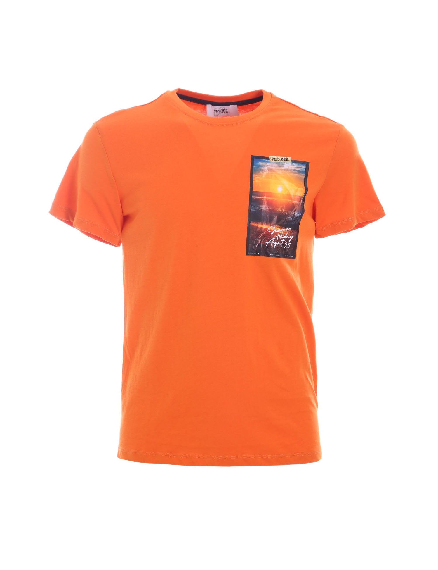 T-shirt Arancio Yes-zee