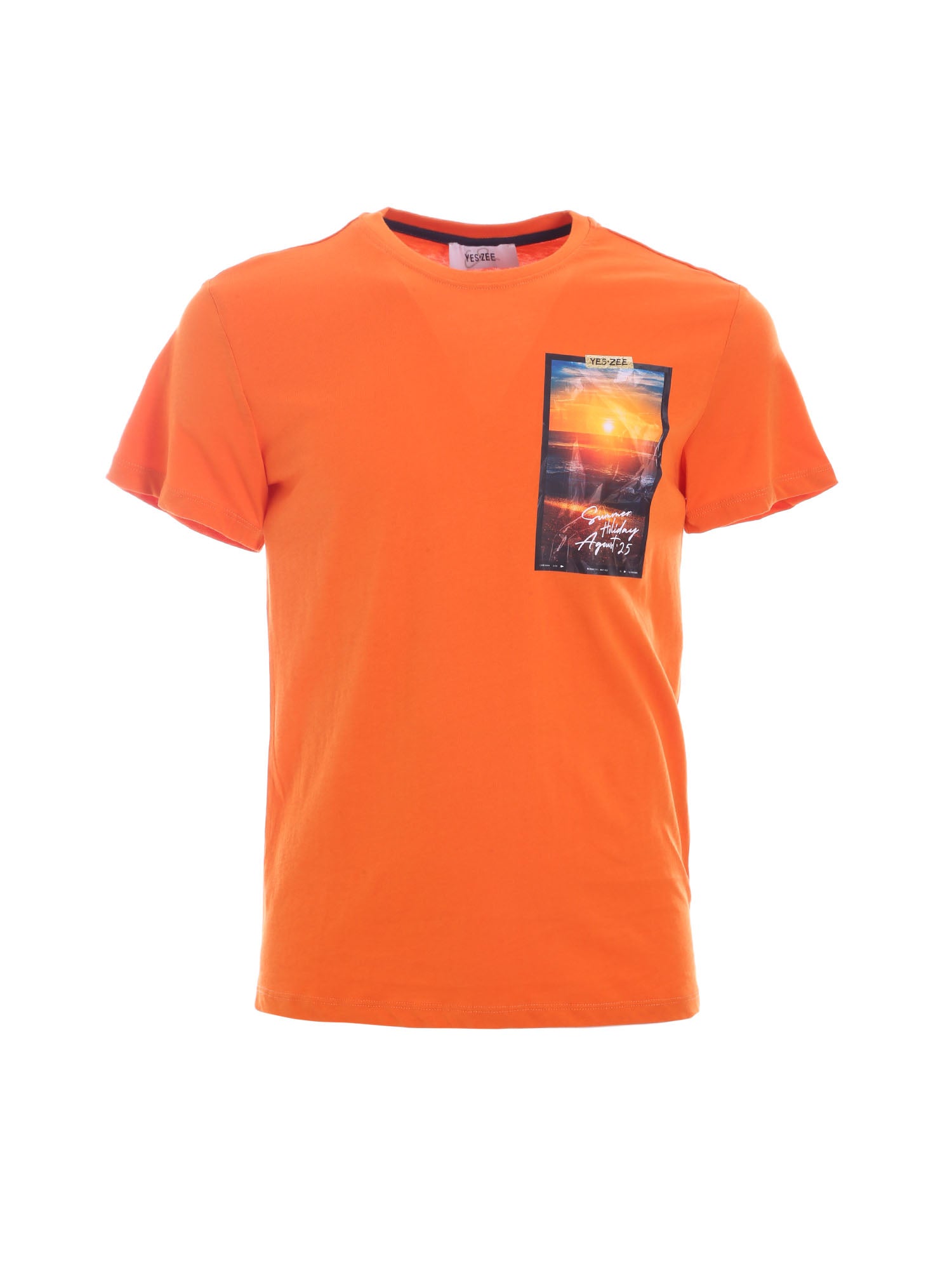 T-shirt Arancio Yes-zee