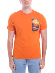 T-shirt Arancio Yes-zee