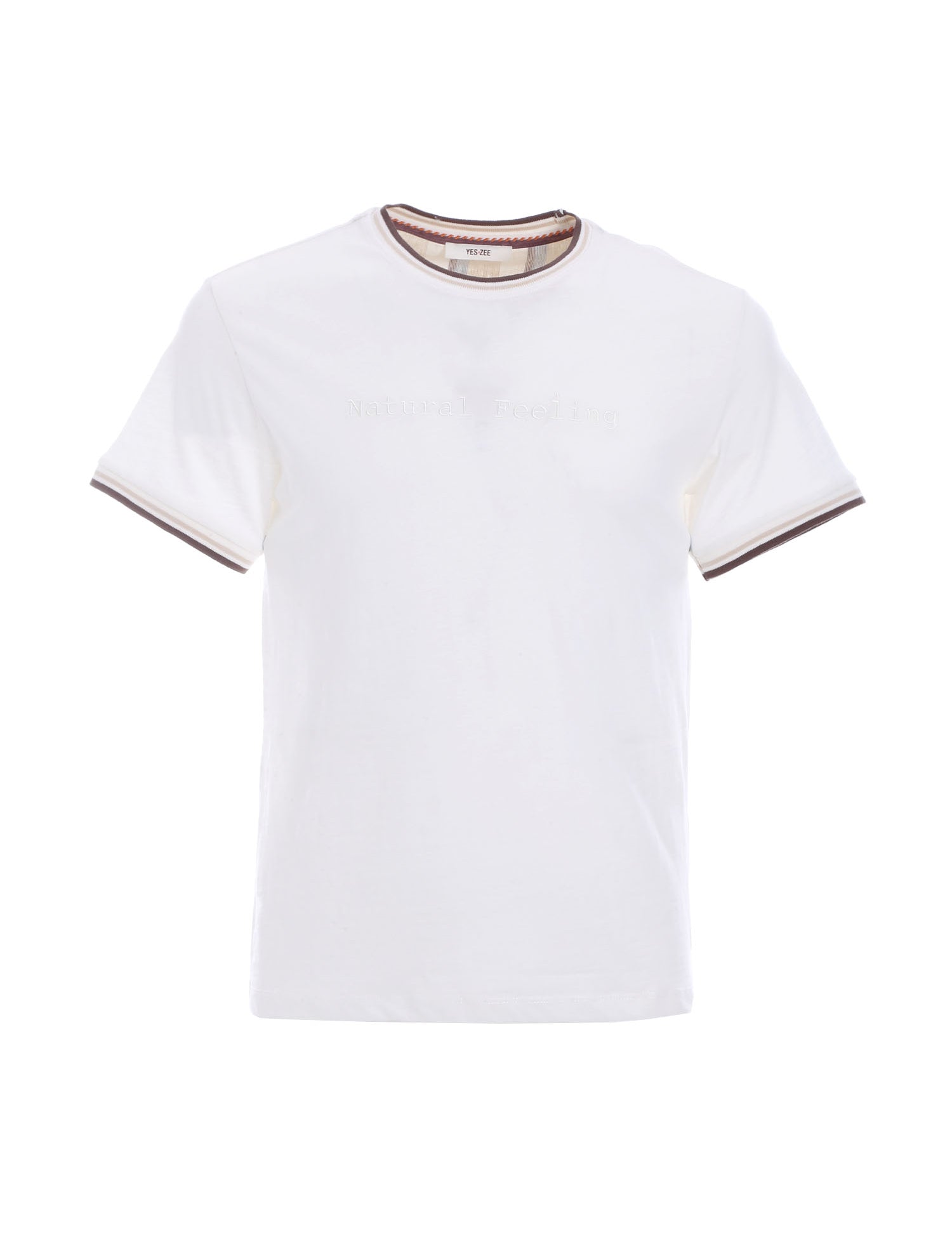 T-shirt Bianco Yes-zee
