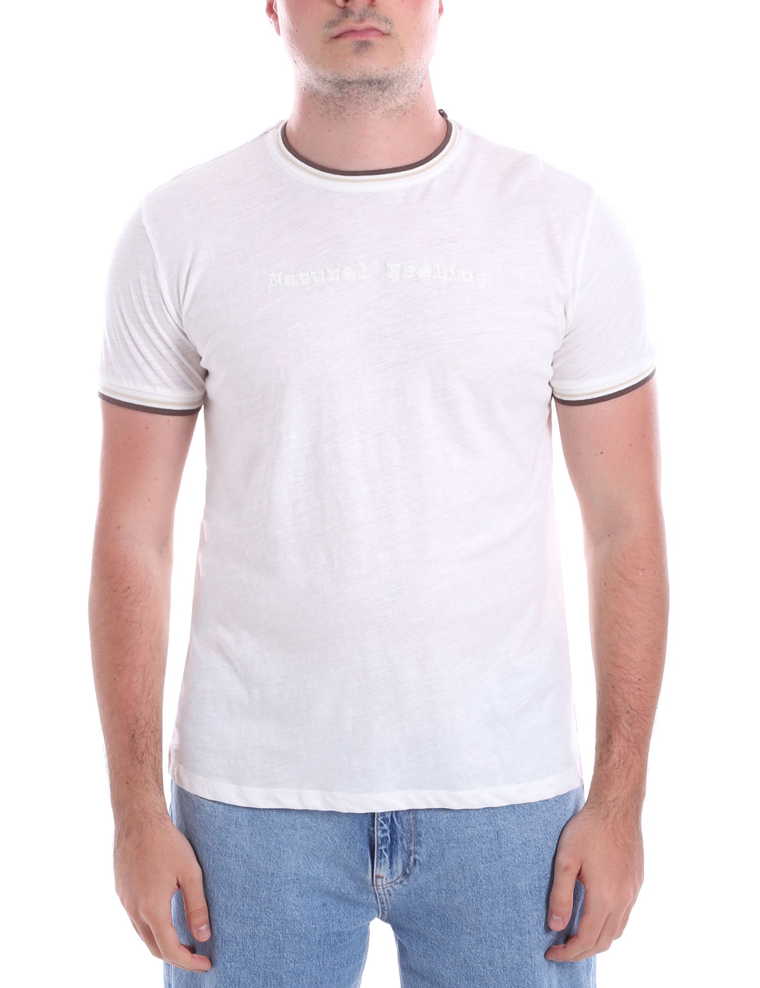 T-shirt Bianco Yes-zee