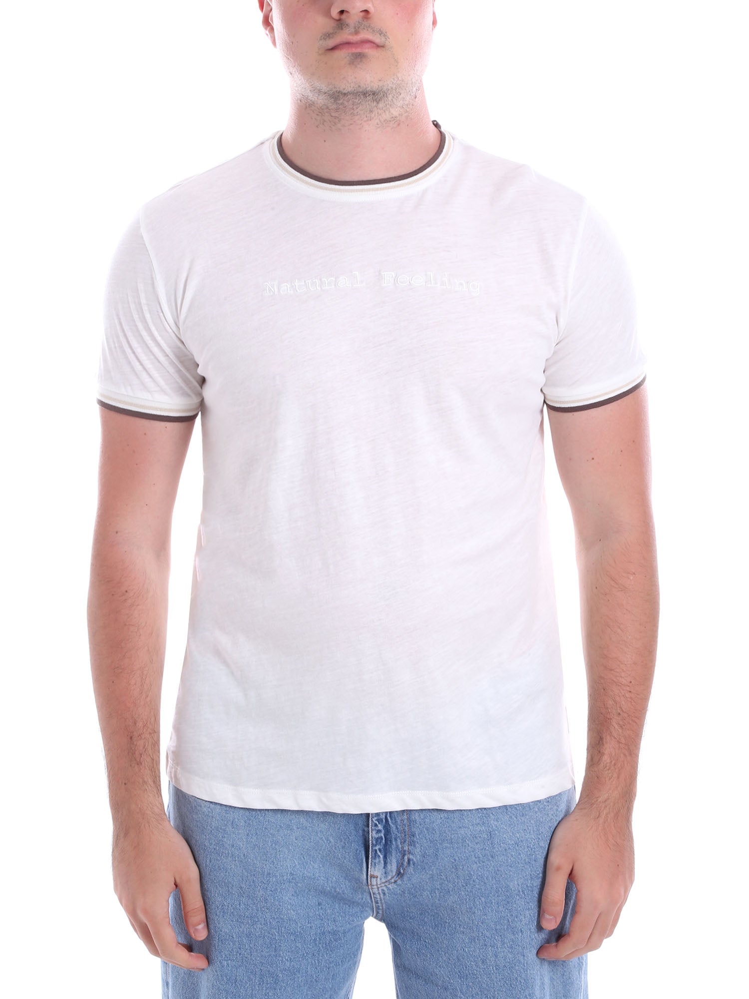 T-shirt Bianco Yes-zee
