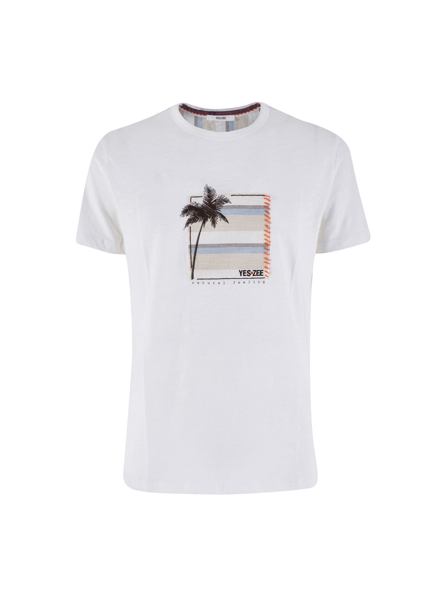 T-shirt Bianco Yes-zee