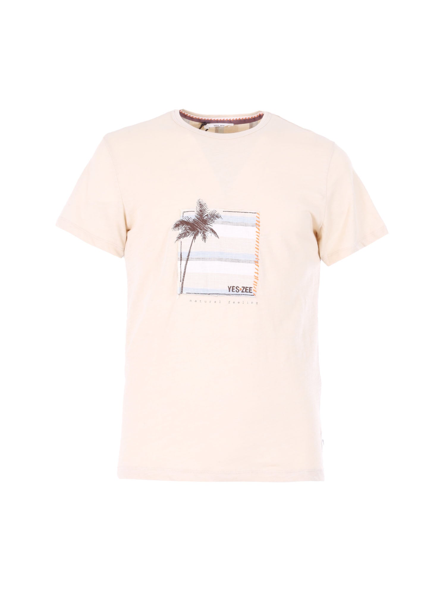 T-shirt Beige Yes-zee