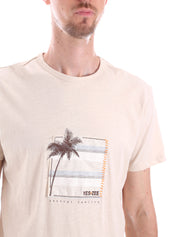 T-shirt Beige Yes-zee