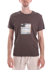 T-shirt Marrone Yes-zee