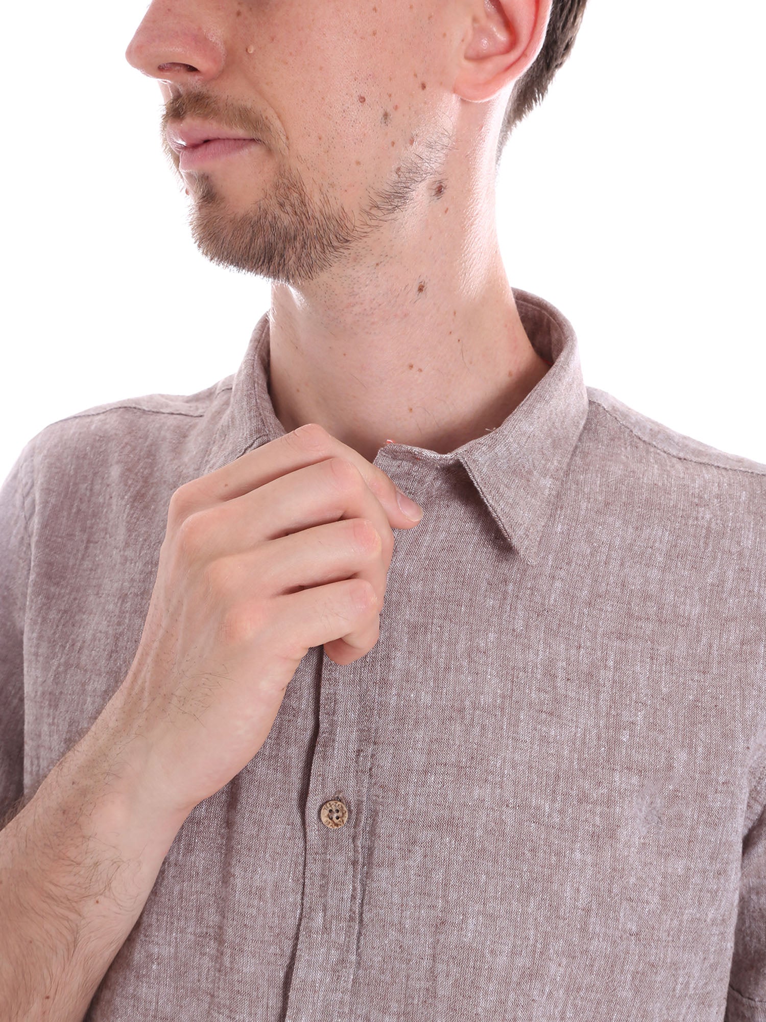 Camicie Marrone Yes-zee