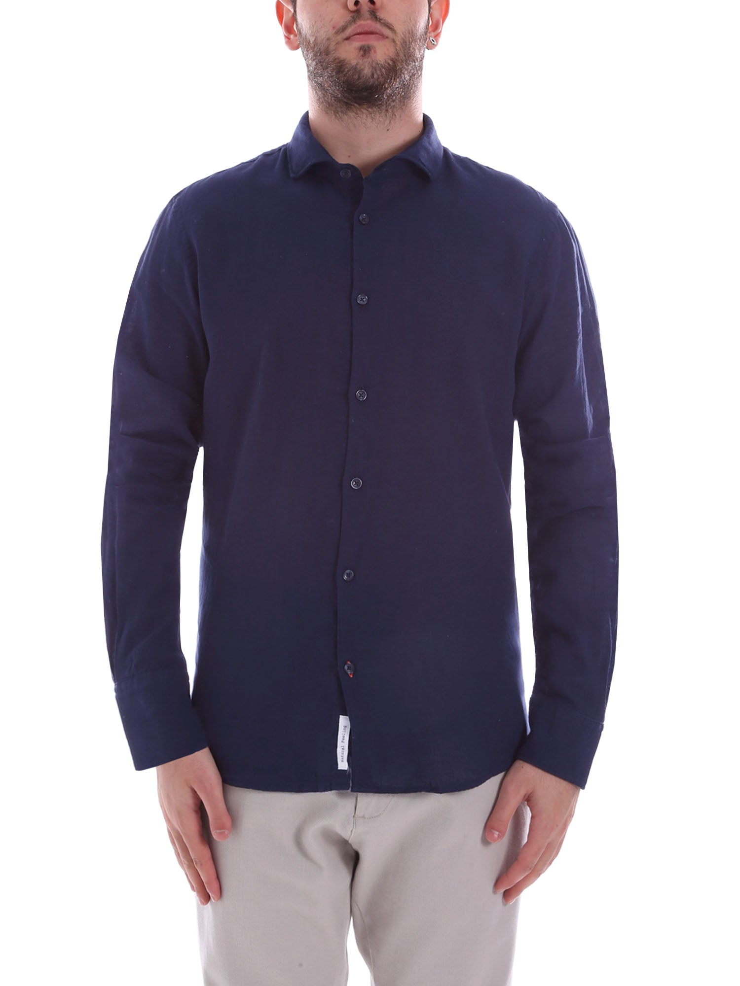 Camicie Blu Scuro Yes-zee