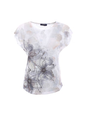T-shirt Bianco Yes-zee