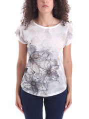 T-shirt Bianco Yes-zee