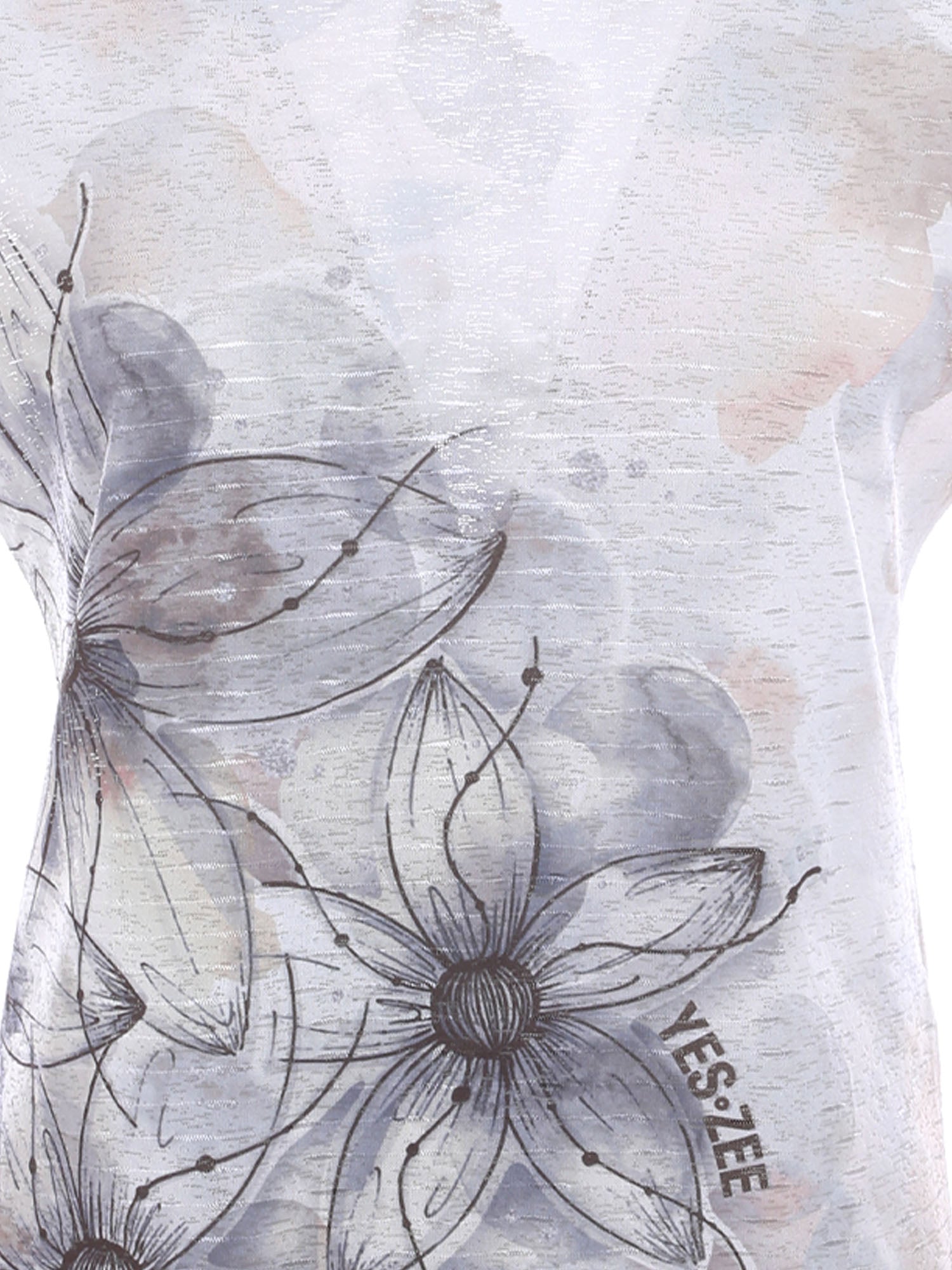 T-shirt Bianco Yes-zee