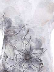 T-shirt Bianco Yes-zee