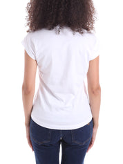T-shirt Bianco Beige Yes-zee
