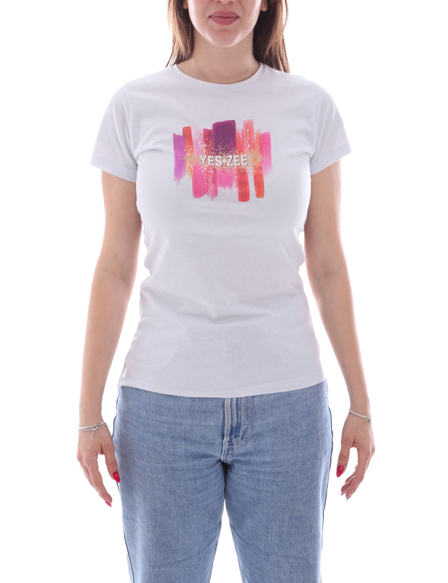 T-shirt Celeste Yes-zee