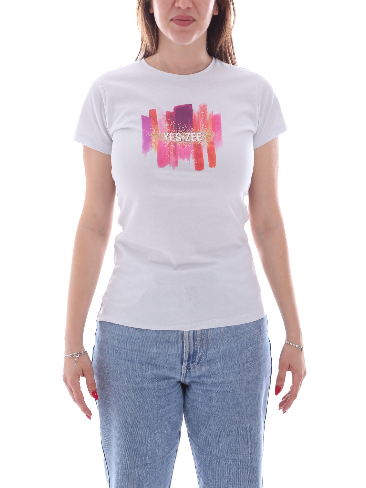 T-shirt Celeste Yes-zee