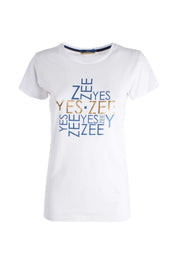 T-shirt Celeste Yes-zee