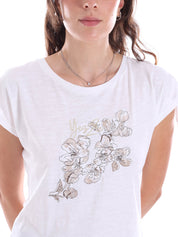 T-shirt Bianco Yes-zee