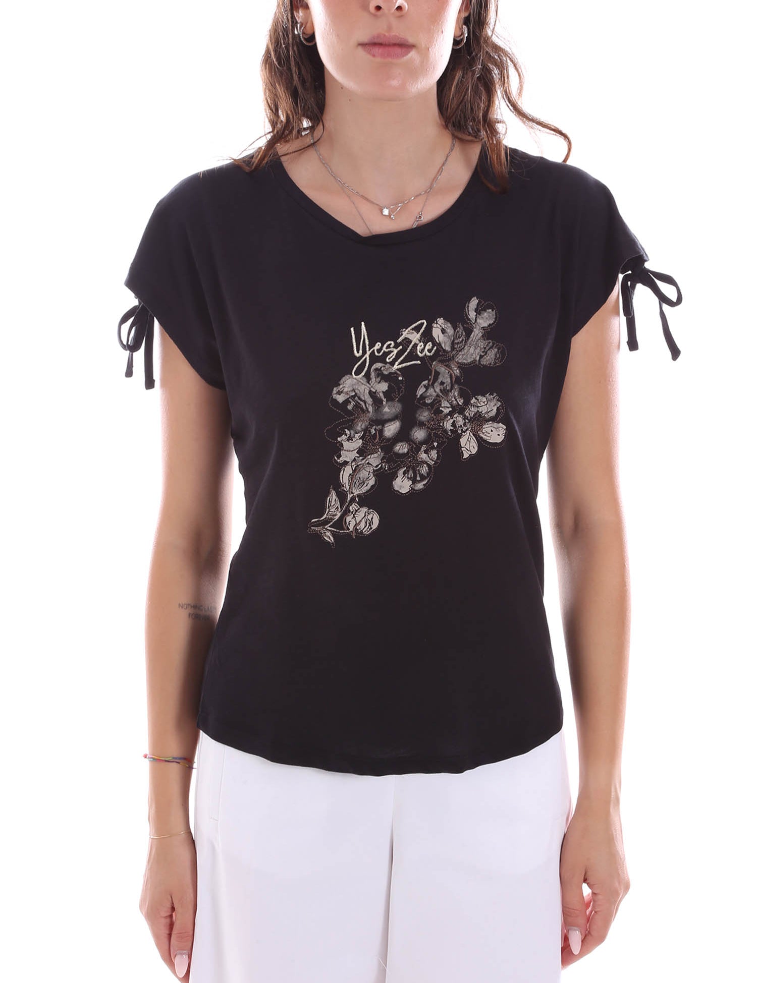 T-shirt Nero Yes-zee