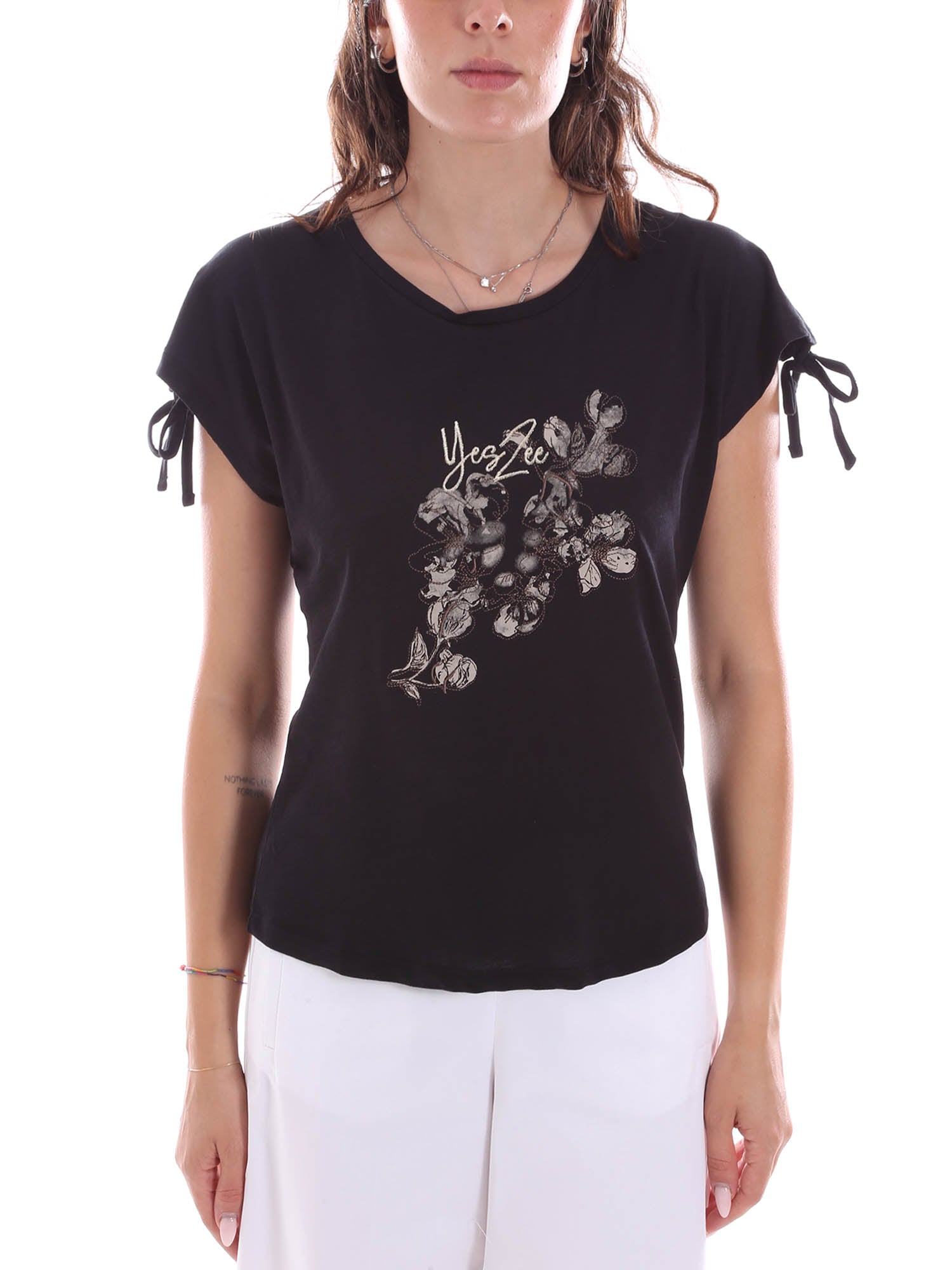 T-shirt Nero Yes-zee