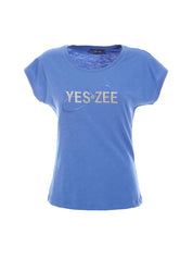 T-shirt Blu Yes-zee