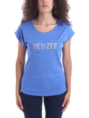 T-shirt Blu Yes-zee