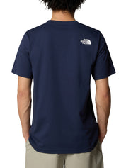 T-shirt Blu Scuro The North Face
