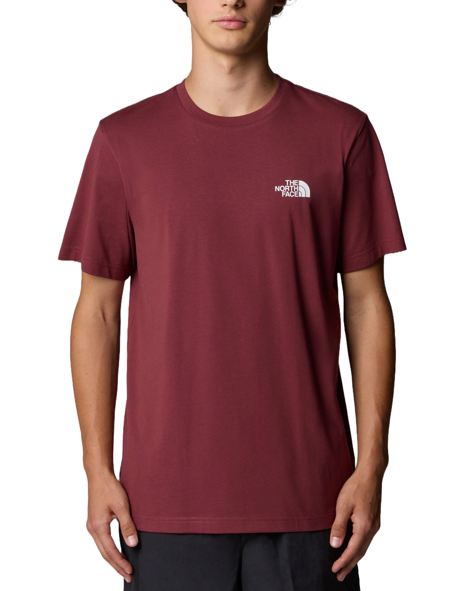 T-shirt Bordeaux The North Face