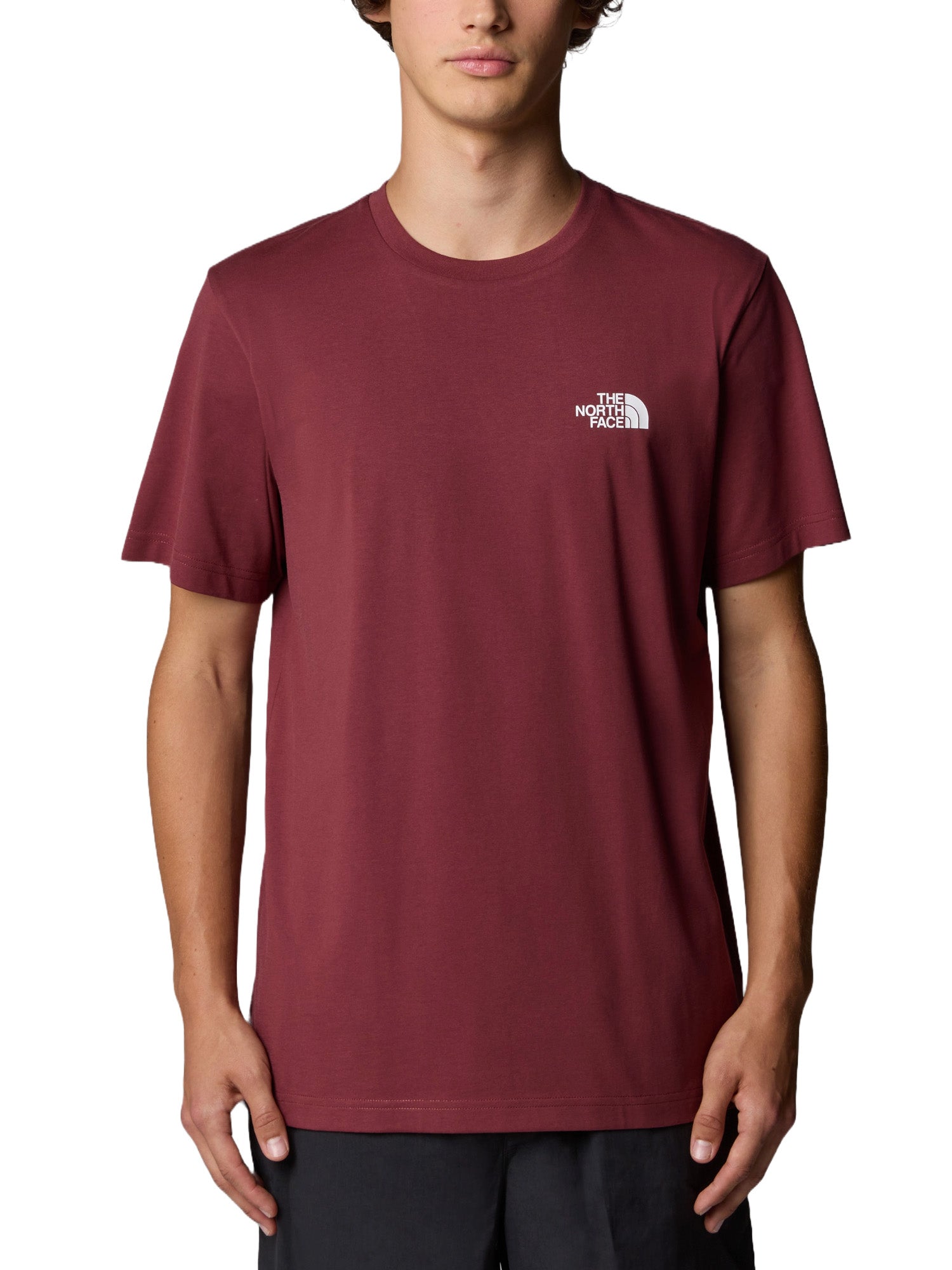 T-shirt Bordeaux The North Face