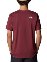 T-shirt Bordeaux The North Face