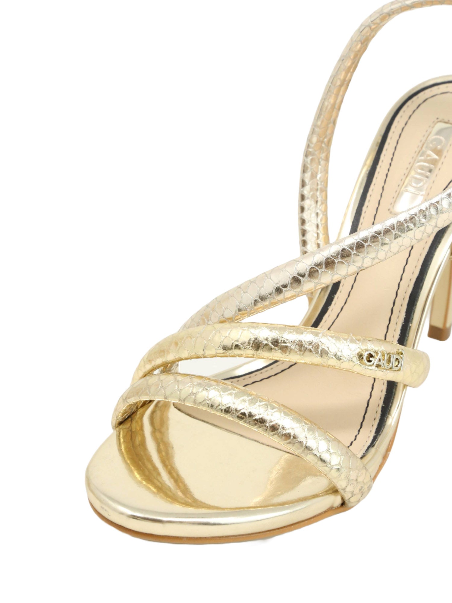 Sandali tacco Dorato Gaudi