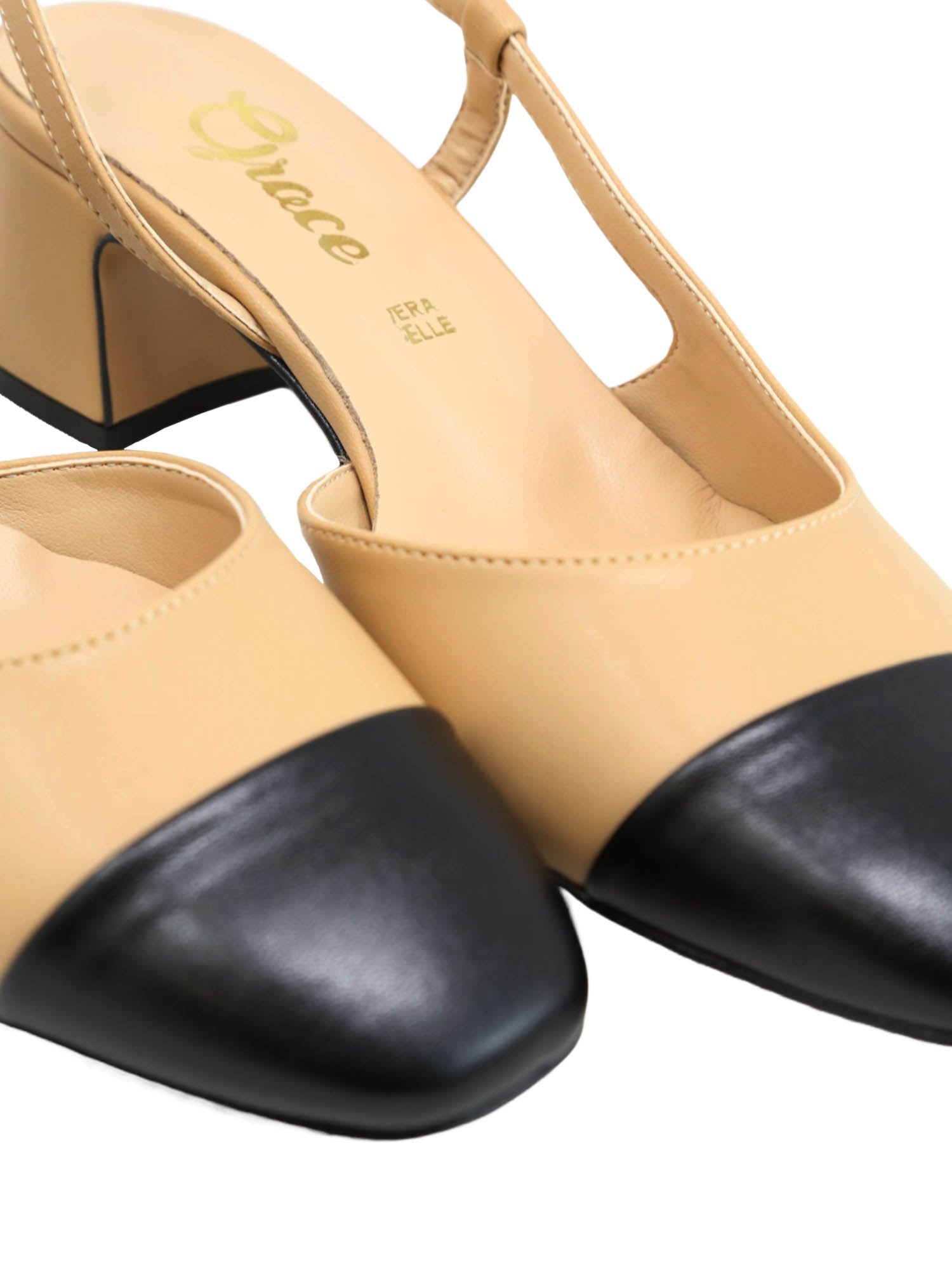 Sandali tacco Marrone Chiaro Grace Shoes