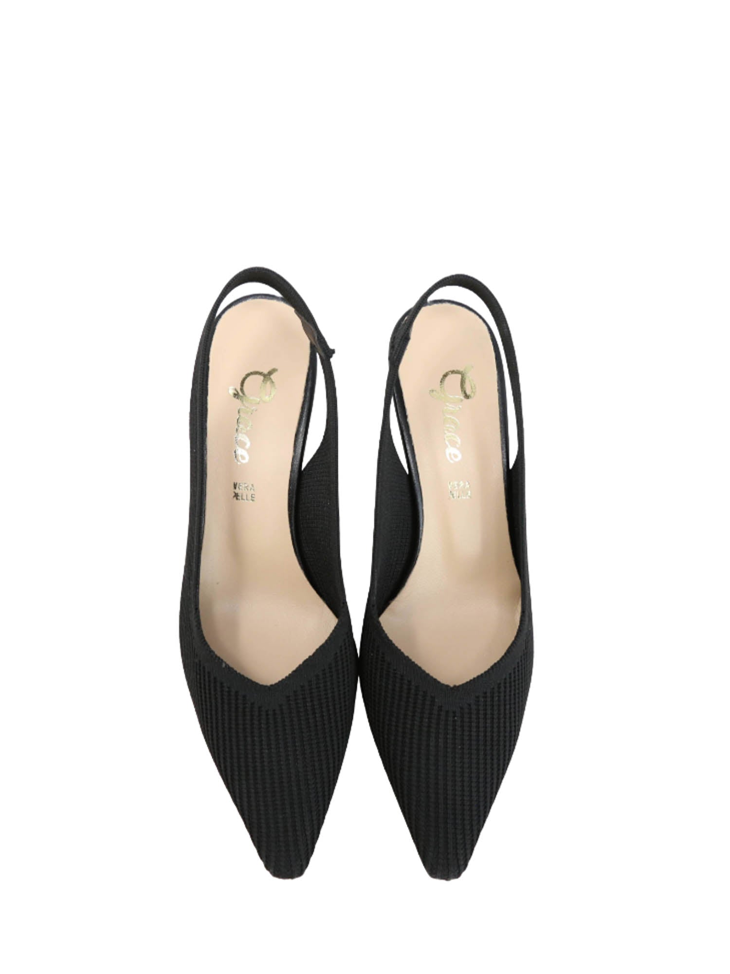Sandali tacco Nero Grace Shoes