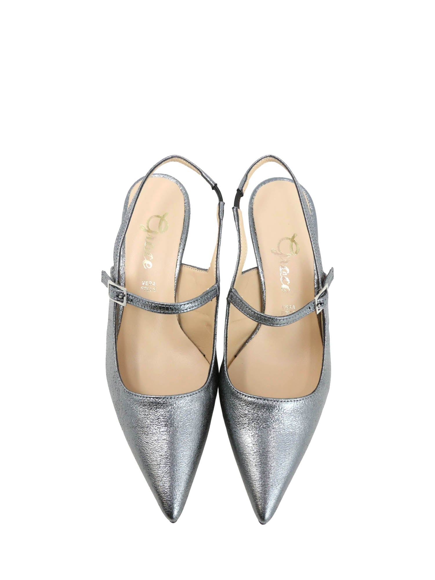 Sandali tacco Grigio Grace Shoes
