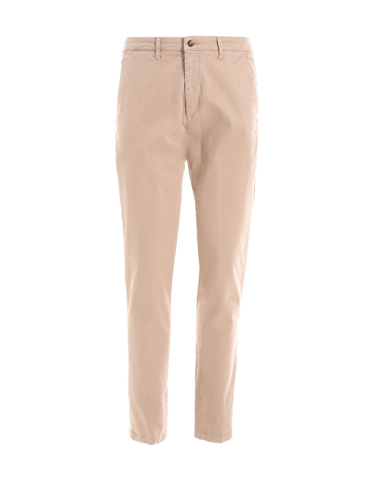 Pantaloni Beige Borgoni Milano