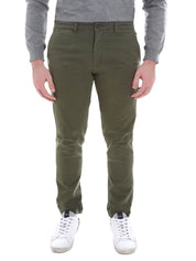 Pantaloni Verde Borgoni Milano
