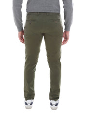 Pantaloni Verde Borgoni Milano