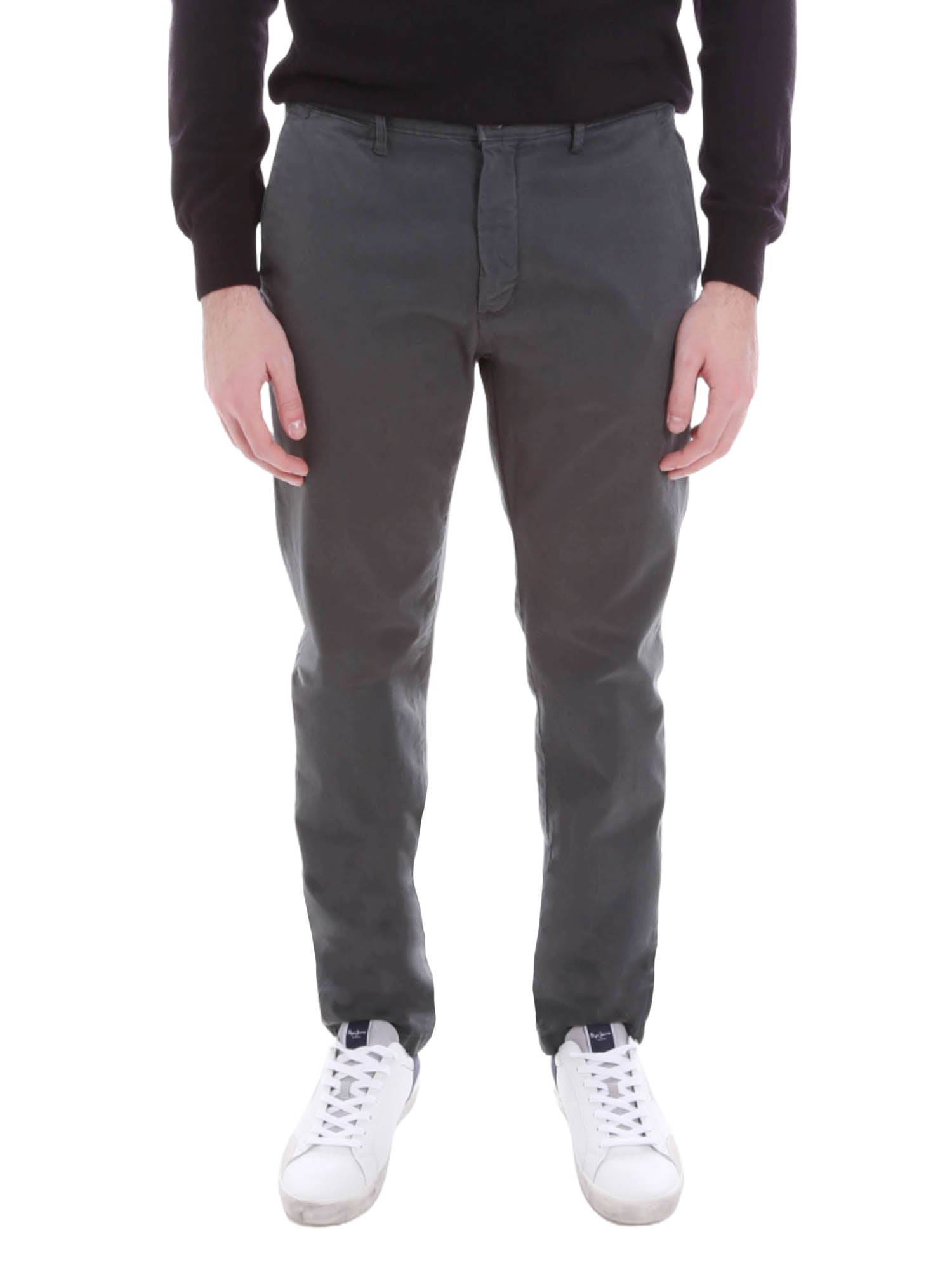 Pantaloni Grigio Borgoni Milano