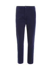 Pantaloni Blu Borgoni Milano