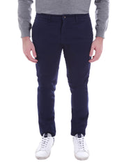 Pantaloni Blu Borgoni Milano