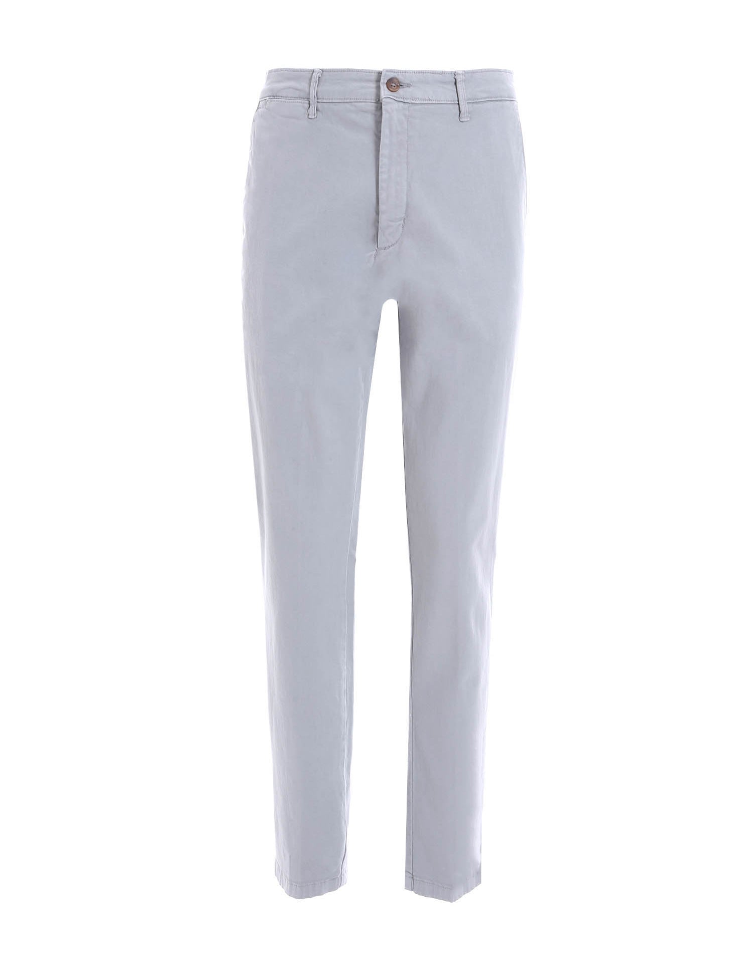 Pantaloni Grigio Chiaro Borgoni Milano
