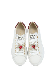 Sneakers Bianco Rosso Keys