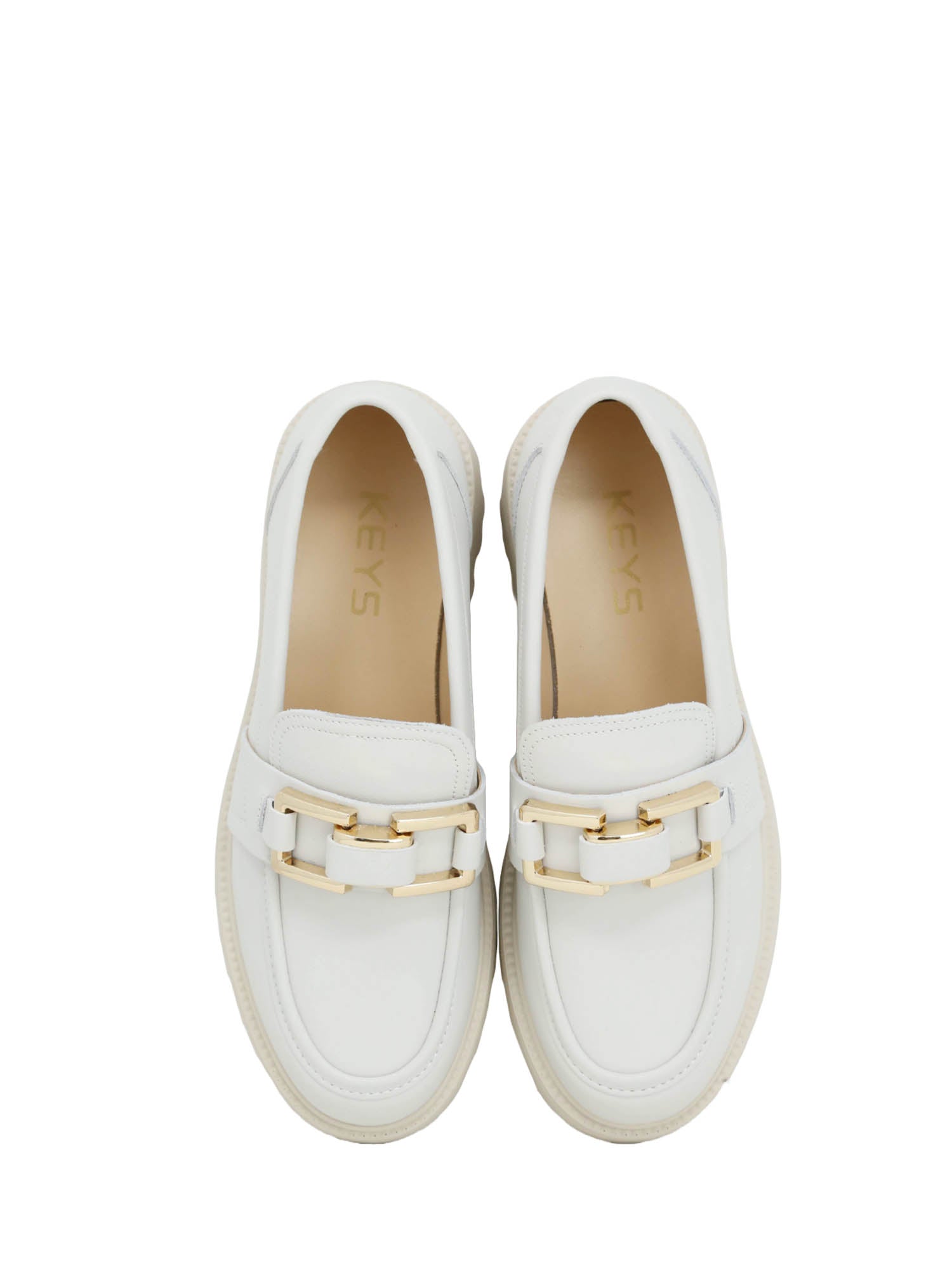 Mocassini Avorio Keys