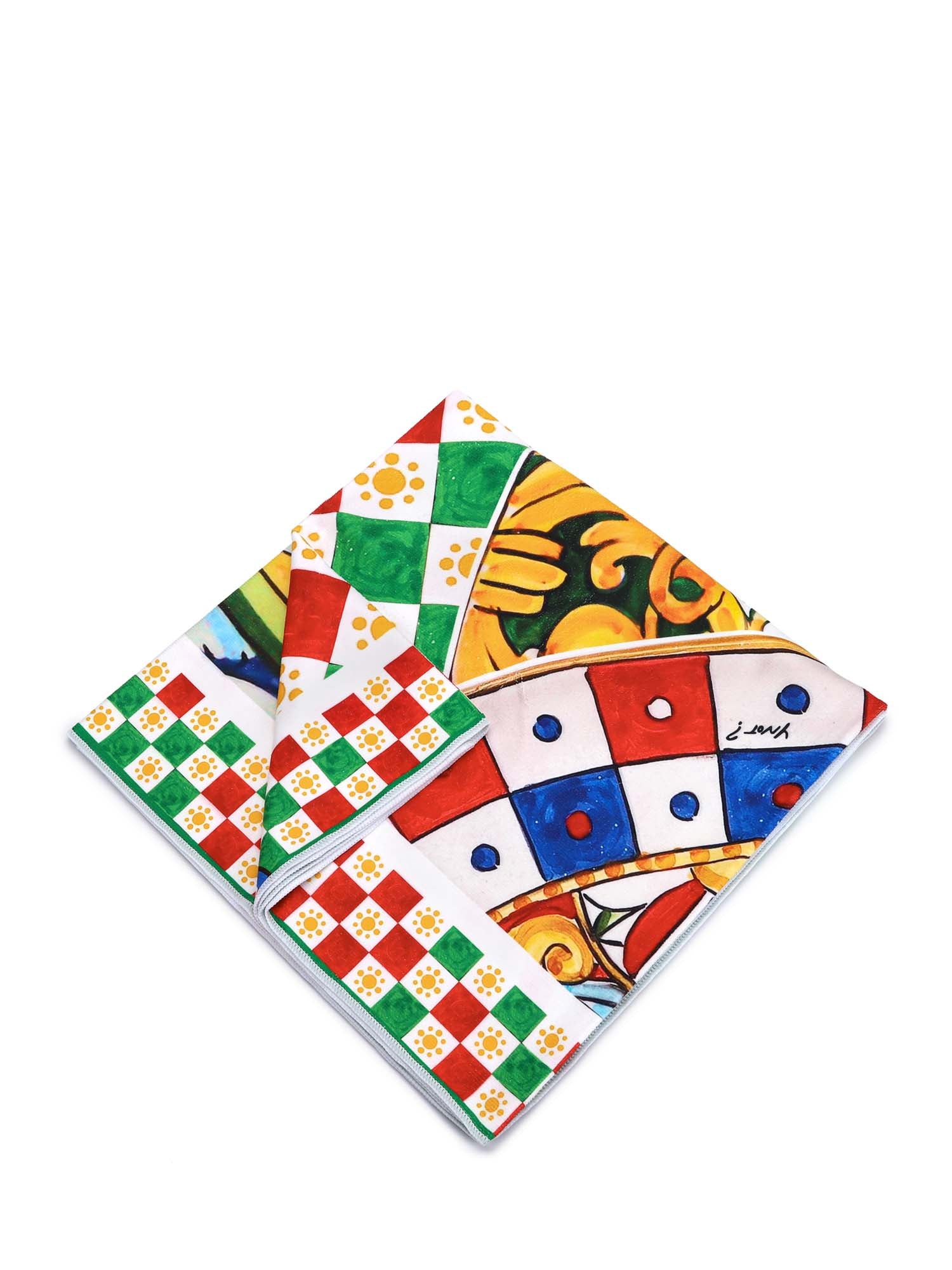 Teli mare Verde Rosso Ynot