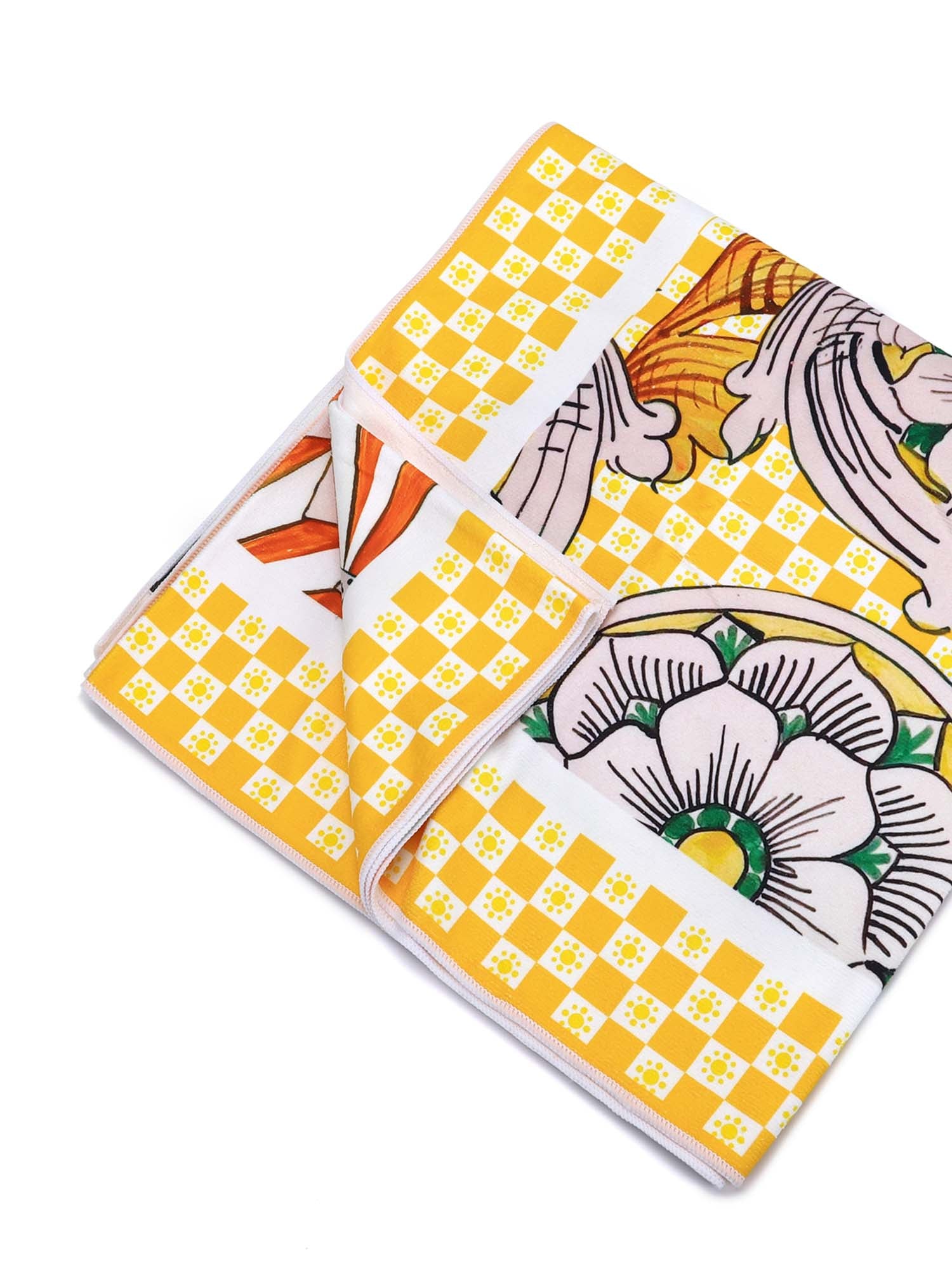 Teli mare Giallo Rosa Ynot