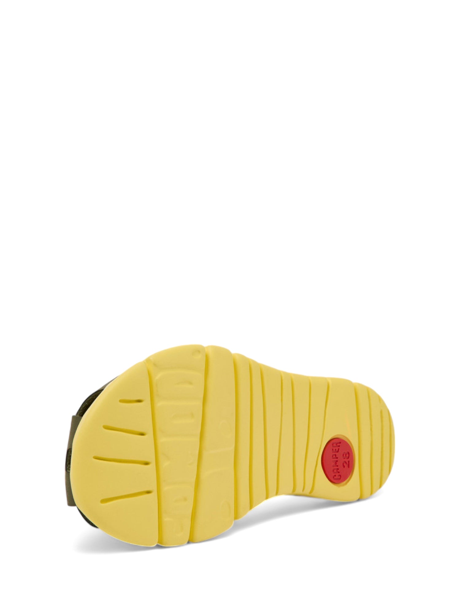 Sandali con strappi Verde Camper